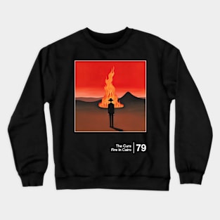 Fire in Cairo / Minimal Style Graphic Artwork Design Crewneck Sweatshirt